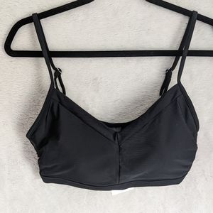 New With Tags Modli Swim Bra, Black, Large, Adjustable Straps